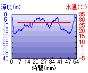 深度推移/水温推移