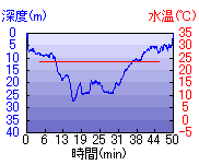 深度推移/水温推移